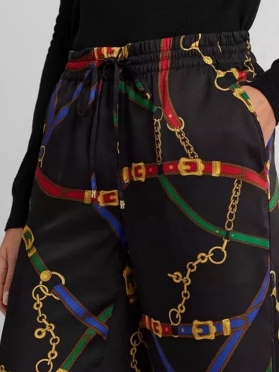 Ralph Lauren Pants - Lauren Ralph Lauren Ziakash Full-Length Pull-On Pants - Petite Medium - NEW!
